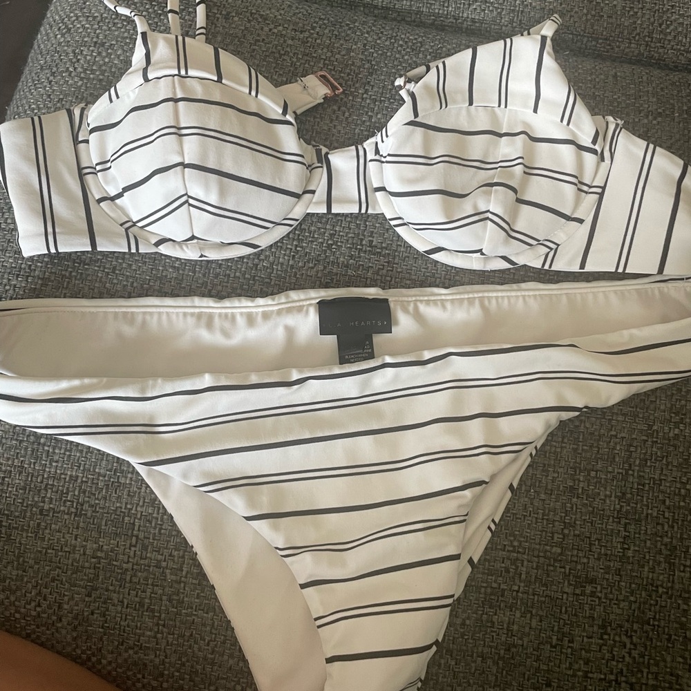 White bikini